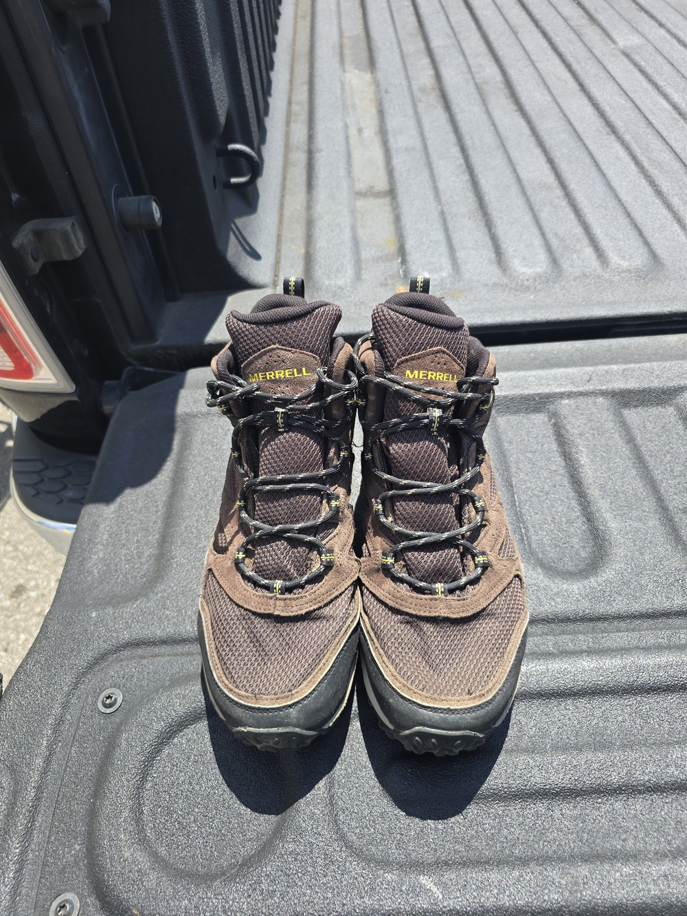 Merrell West Rim Mid Waterproof Hiking Boots Men’s Size 12 Brown J135557
